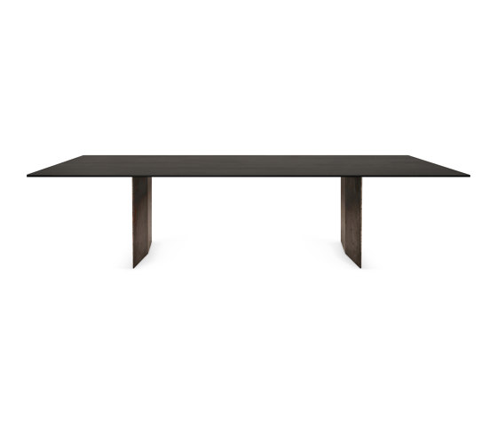 Mea induction dining table | Malm Black | Frame legs | Hobs | ATOLL