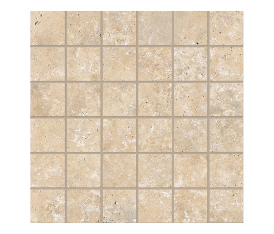 Astrum Beige Cross Cut Mosaico 30x30 | Ceramic tiles | Ceramiche Supergres