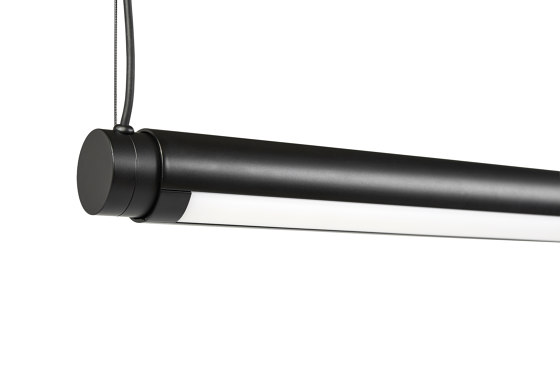 Factor Linear Suspension Lamp Diffused | Suspensions | HAY