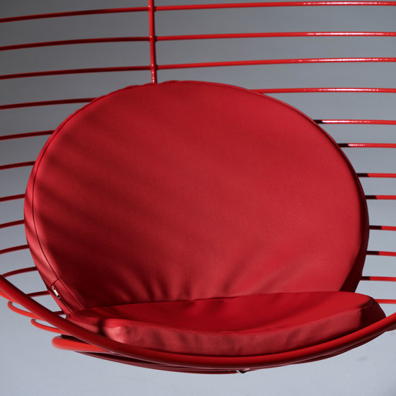 Bubble Hanging Chair Swing Seat - Star Pattern (Red) | Balancelles | Studio Stirling