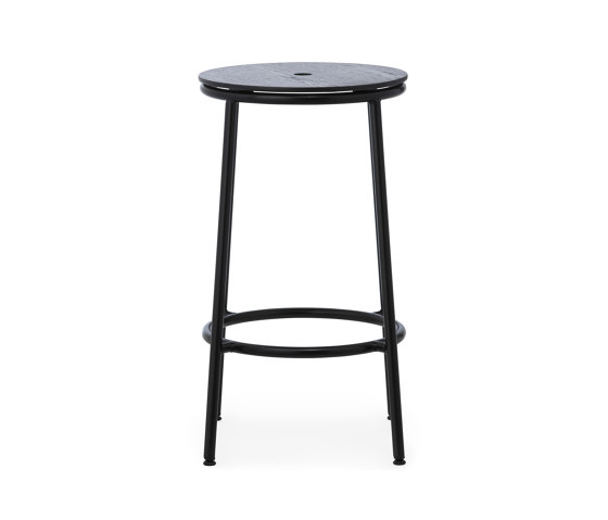 Circa Barstool 65 cm Black Oak | Bar stools | Normann Copenhagen