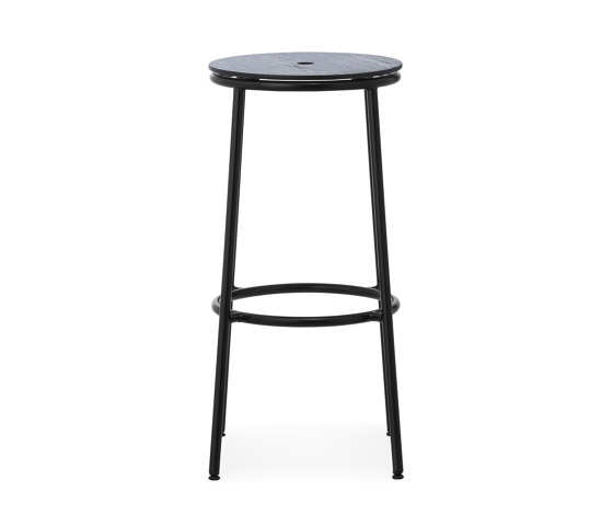 Circa Barstool 75 cm Black Oak | Bar stools | Normann Copenhagen