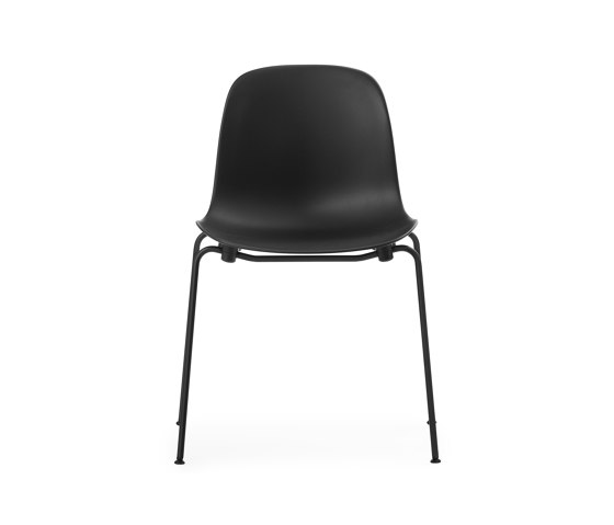 Form Chair Stacking Black Steel Black | Chairs | Normann Copenhagen