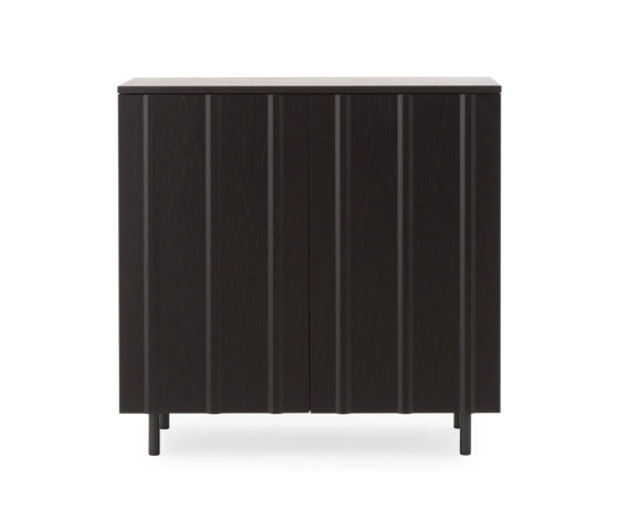 Rib Cabinet Soft Black | Sideboards / Kommoden | Normann Copenhagen