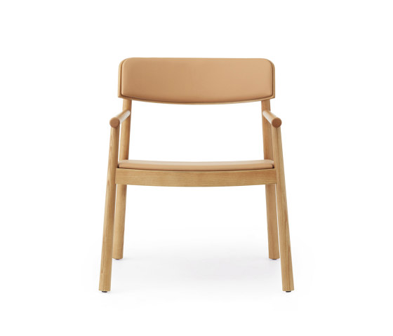 Timb Lounge Armchair Upholstery, Tan/ Camel leather | Poltrone | Normann Copenhagen