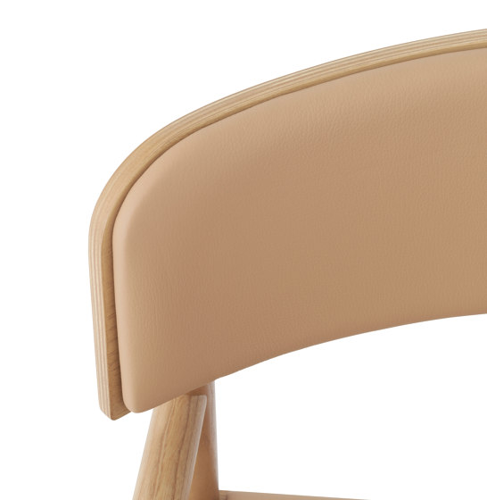 Timb Lounge Armchair Upholstery, Tan/ Camel leather | Sessel | Normann Copenhagen