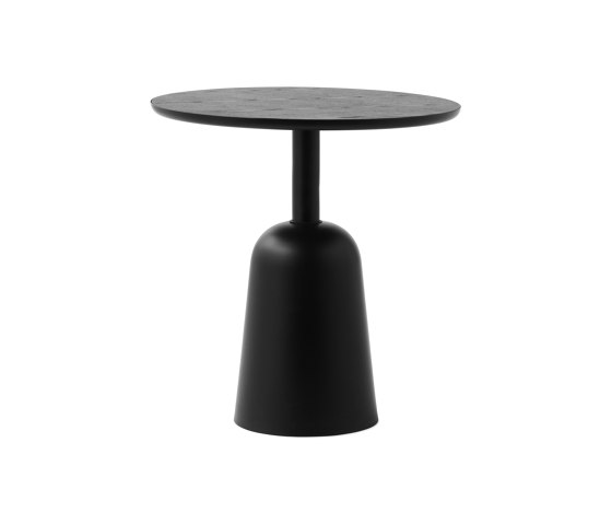 Turn Table Black | Mesas auxiliares | Normann Copenhagen
