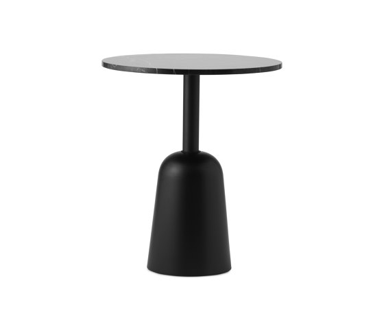 Turn Table Black Marble | Tables d'appoint | Normann Copenhagen