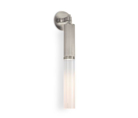 Flume | Wall Light - Satin Nickel | Lámparas de pared | J. Adams & Co