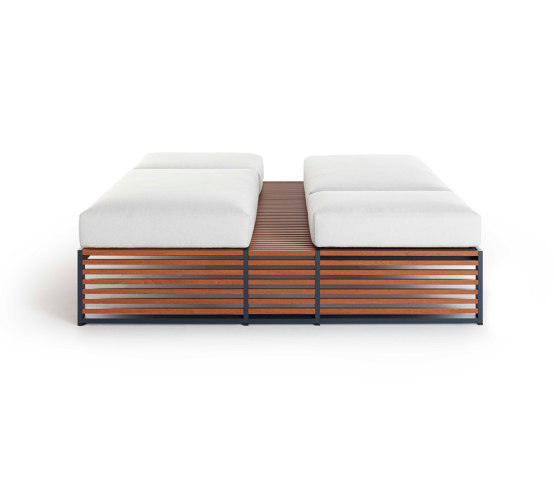 DNA Twin Double Chill Bed | Sun loungers | GANDIABLASCO