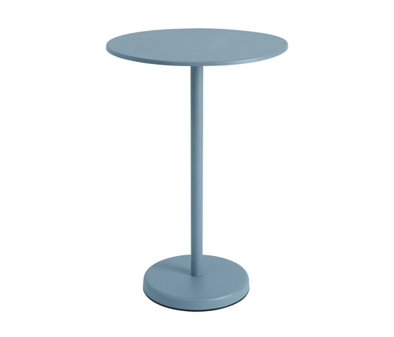 Linear Steel | Café Table | Ø 70 h: 105 cm / 27.6 h: 41.3" | Bistrotische | Muuto