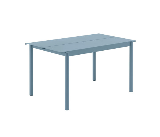 Linear Steel Table | 140 x 75 cm / 55.1 x 29.5" | Tables de repas | Muuto