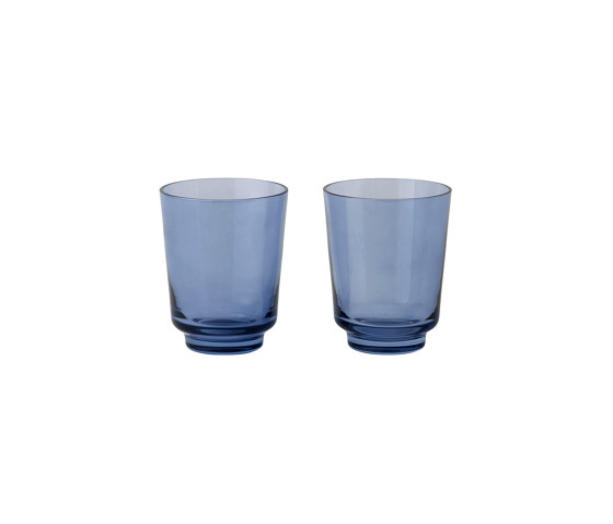 Raise Glasses | Set of 2 - Dark Blue - 30cl | Glasses | Muuto