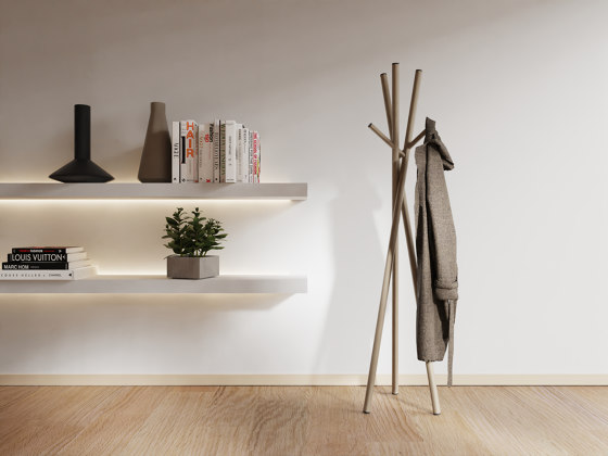 Bamboo coat rack | Garderoben | ALEA
