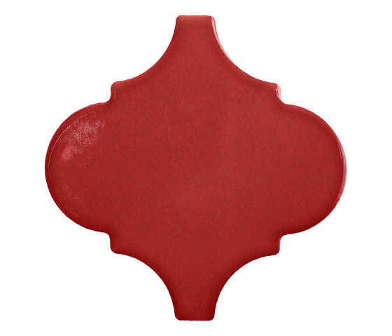 Arabesco 15x15 Lucida A15 Rosso Selenio | Carrelage céramique | Acquario Due