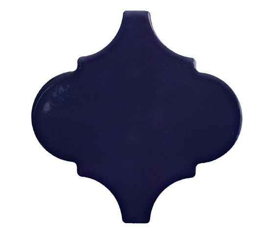 Arabesco 15x15 Lucida A33 Blu Notte | Ceramic tiles | Acquario Due