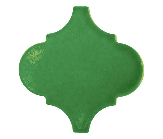 Arabesco 15x15 Lucida A50 Verde Prato | Keramik Fliesen | Acquario Due