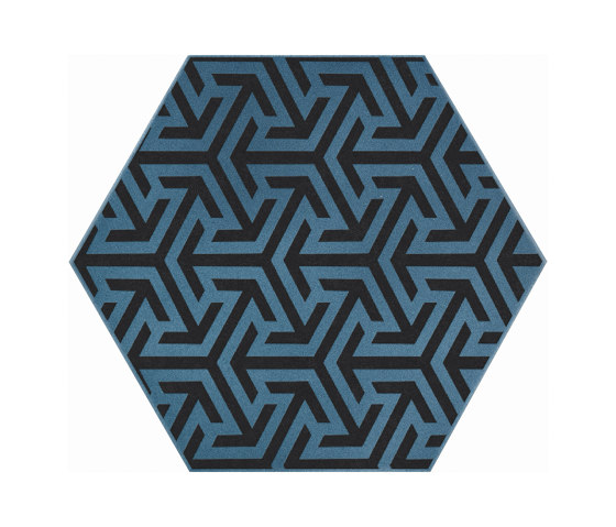 Exa16 Pattern W316 2 Nero | Ceramic tiles | Acquario Due