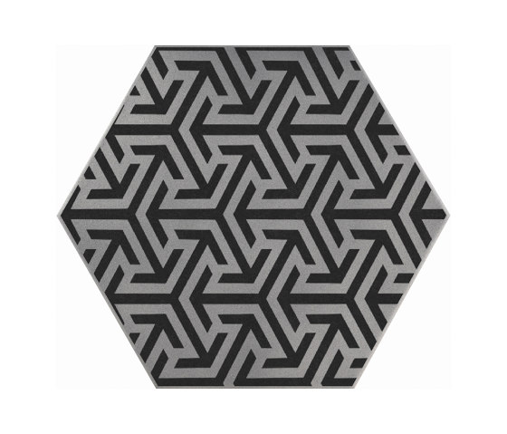 Exa16 Pattern W350 2 Nero | Ceramic tiles | Acquario Due
