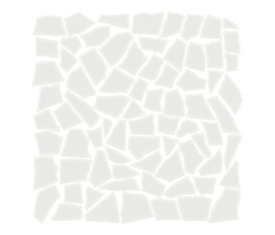 Opus 3-6cm 30x30 Lucida A10 Bianco | Piastrelle ceramica | Acquario Due