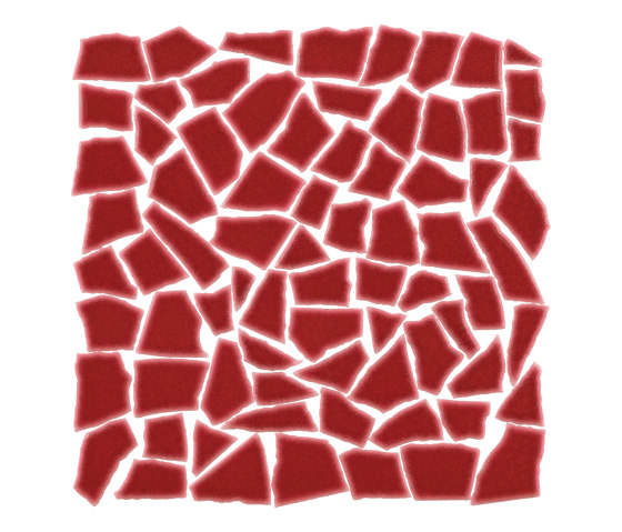 Opus 3-6cm 30x30 Lucida A15 Rosso Selenio | Ceramic tiles | Acquario Due