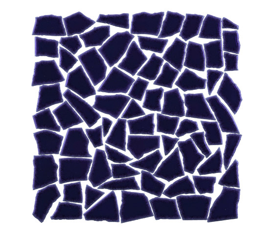 Opus 3-6cm 30x30 Lucida A33 Blu Notte | Ceramic tiles | Acquario Due