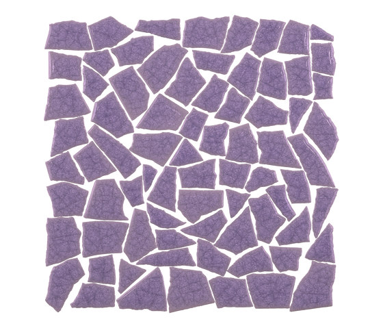 Opus 3-6cm 30x30 Vitrum VA926 Viola | Ceramic tiles | Acquario Due