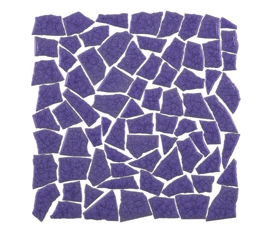 Opus 3-6cm 30x30 Vitrum VA928 Melanzana | Ceramic tiles | Acquario Due