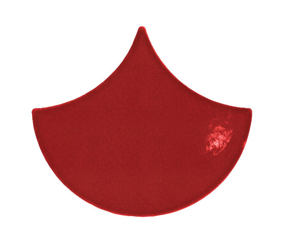 Pavoncella 16x16 Lucida A15 Rosso Selenio | Baldosas de cerámica | Acquario Due