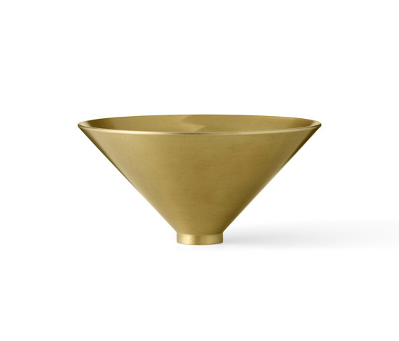 Colin King Collection, Taper Bowl | Brass | Bols | Audo Copenhagen
