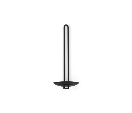 Clip Candle Holder H20, Wall | Black | Kerzenständer / Kerzenhalter | Audo Copenhagen
