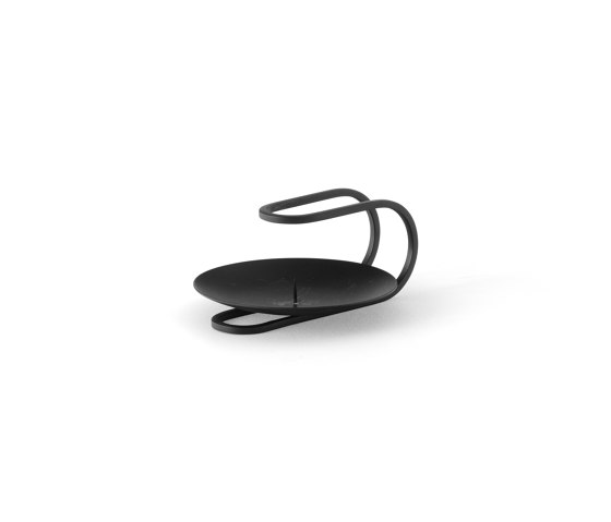 Clip Candle Holder, Table, H5 | Black | Bougeoirs | Audo Copenhagen