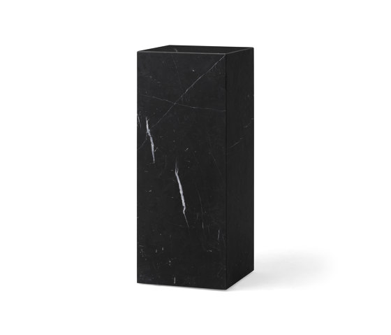 Plinth Pedestal | Nero Marquina | Pedestals | Audo Copenhagen