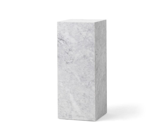 Plinth Pedestal | Carrara | Pedestals | Audo Copenhagen