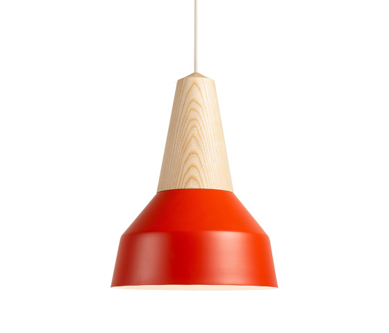 Eikon Basic Ash Poppy Red | Suspended lights | SCHNEID STUDIO