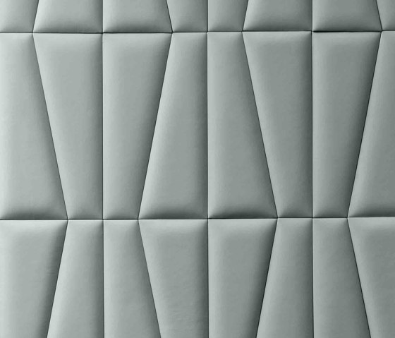 TRAPEZIO Leatherwall City Cielo Layout A | Leather tiles | Studioart