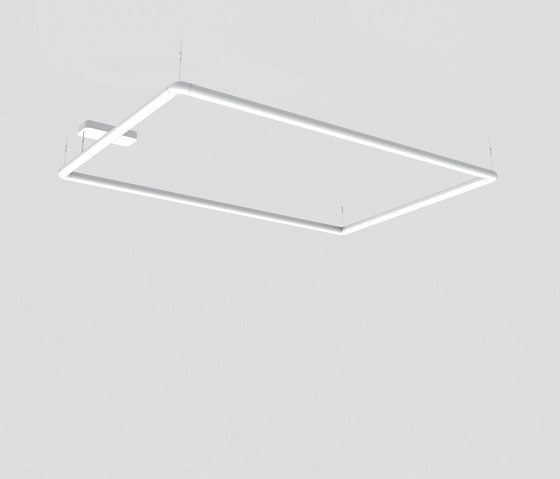 Alphabet of Light Rectangular Suspension | Suspended lights | Artemide Architectural