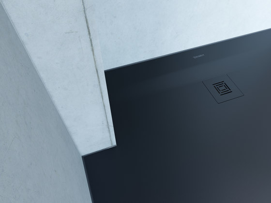 Sustano shower tray dark gray matt 900x900 mm | Piatti doccia | DURAVIT