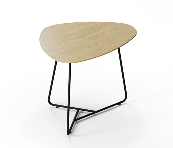 Yonda Loungetisch mit Kufengestell (Höhe 52 cm), 322/5 | Couchtische | Wilkhahn