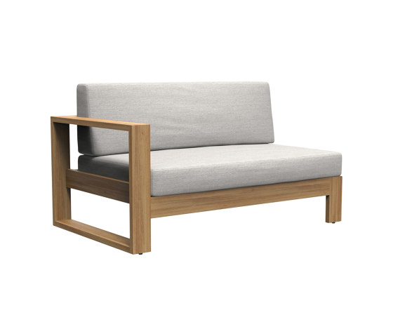 Matisse Teak Module 2 Seat Right | Sofas | JANUS et Cie