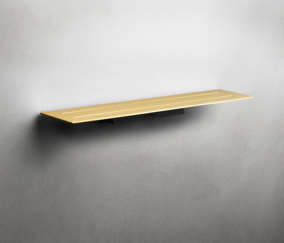 Reframe Collection I Soap shelf I Brass | Tablettes / Supports tablettes | Unidrain