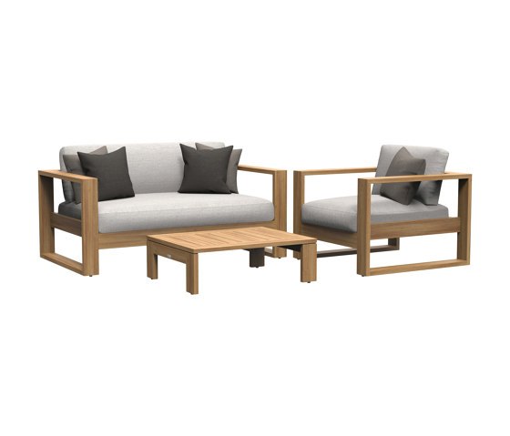 Matisse Teak Sofa 2 Seat | Sofas | JANUS et Cie