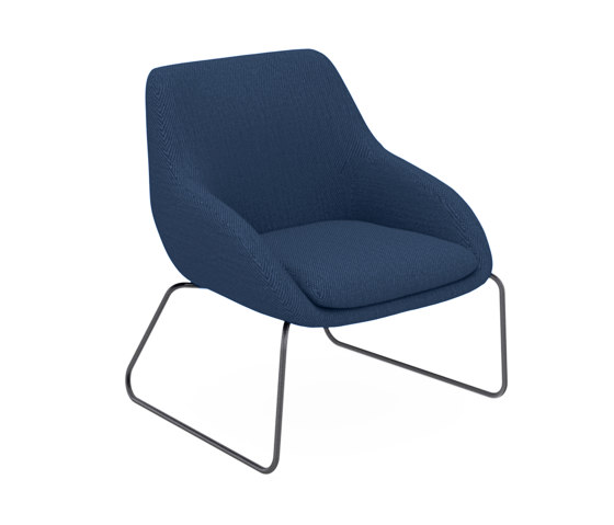 Blue Sessel mit Kufengestell | Sessel | Casala