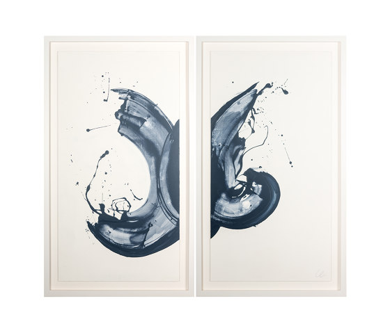 Blue in motion II | Wandbilder / Kunst | NOVOCUADRO ART COMPANY