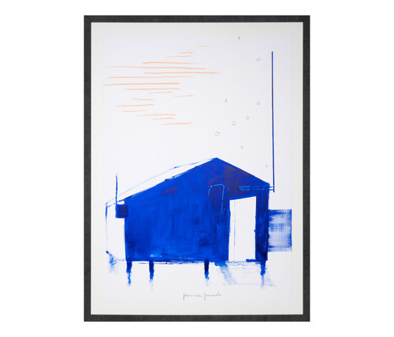 Casa azul | Wandbilder / Kunst | NOVOCUADRO ART COMPANY