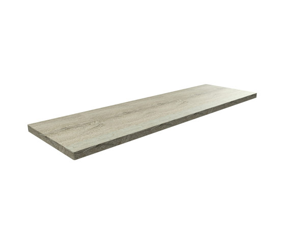 M-Line | Countertop Shelf Sand Grey | Planchas de madera | BAGNODESIGN