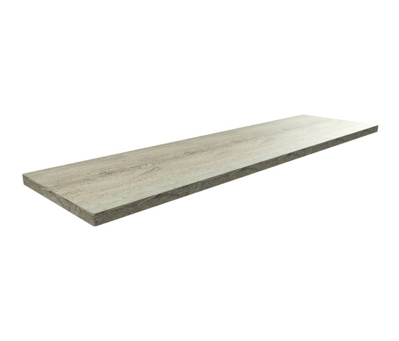 M-Line | Countertop Shelf Sand Grey | Holz Platten | BAGNODESIGN