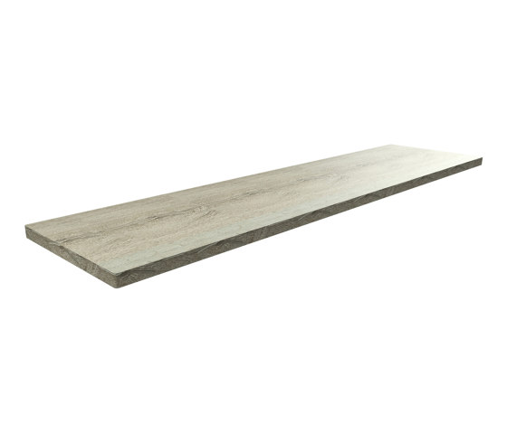 M-Line | Countertop Shelf Sand Grey | Holz Platten | BAGNODESIGN