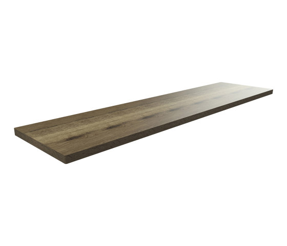 M-Line | Countertop Shelf Tobacco Oak | Panneaux de bois | BAGNODESIGN