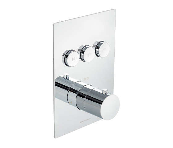 M-Line | Diffusion 3 Outlet Thermostatic Shower Mixer | Grifería para duchas | BAGNODESIGN